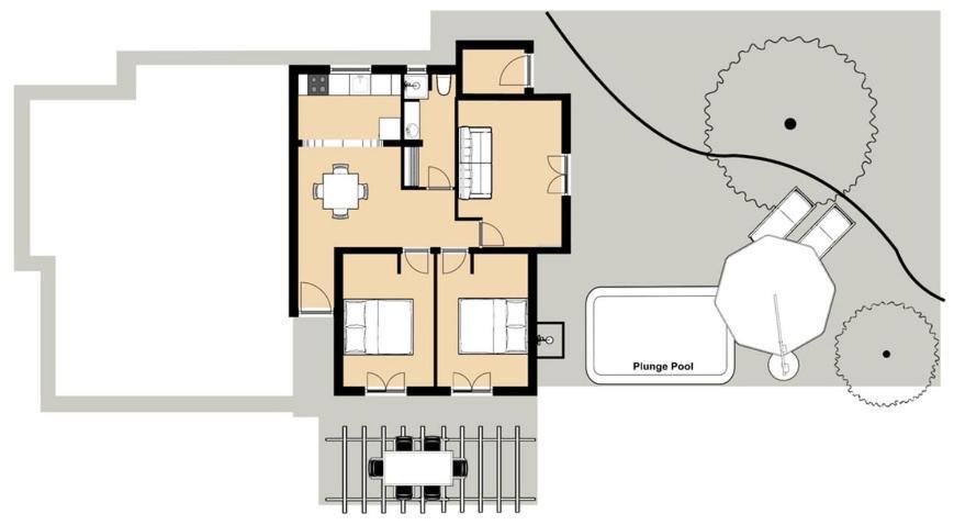 La Strade Apartments, Adults Only With Private Pool Katavolos Экстерьер фото